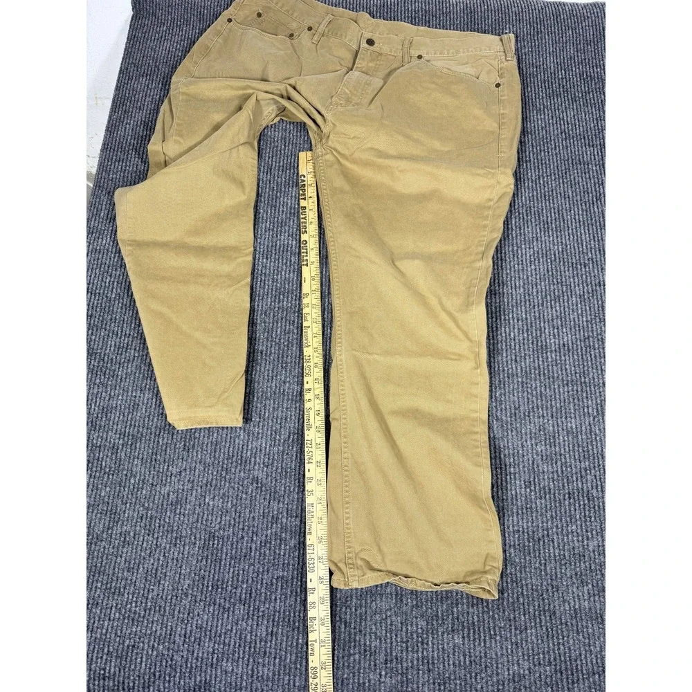 Polo Ralph Lauren Chino Pants 44B 44x30 Khaki Straight Leg Stretch Beige Tan